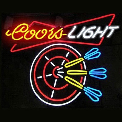 Coors light beer darts - coors,