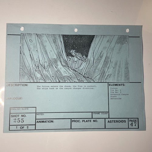 Star wars storyboard empire - storyboard,
