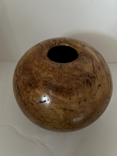Tall wide maple burl - tall, 8"