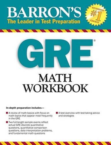 Gre math workbook barron - math, (barron's