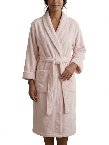 Arch studio pink terry bath - terry,