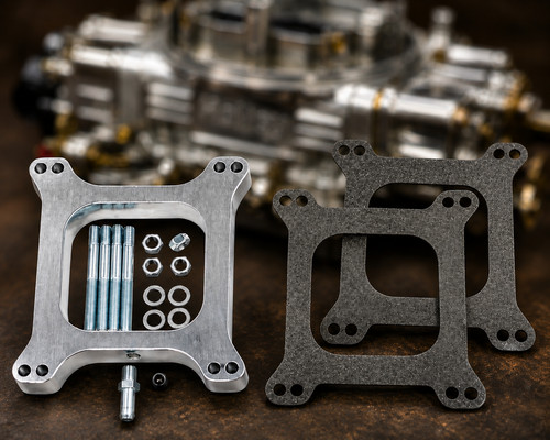 Open aluminum carburetor - open,
