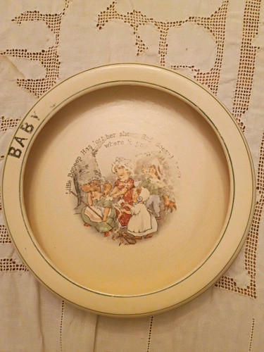 Antique little peep nursery - antique,