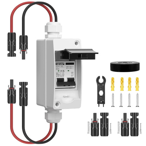 Solar panel disconnect switch - panel,