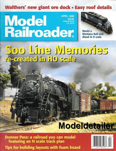 Model railroader apr - model,