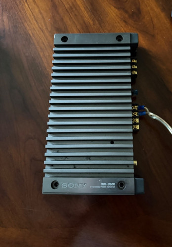 Sony 3520 amplifier - xm-3520, amplifier.