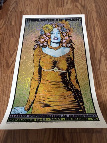 Widespread panic poster chuck - widespread,
