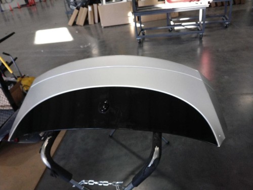 Trunk hatch tailgate rear view - rear,