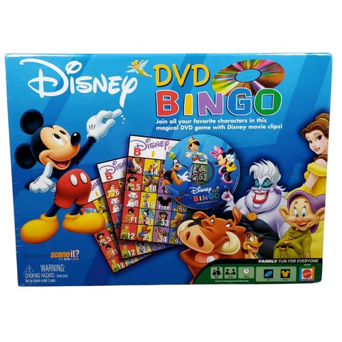 Mattel disney dvd bingo - mattel, game