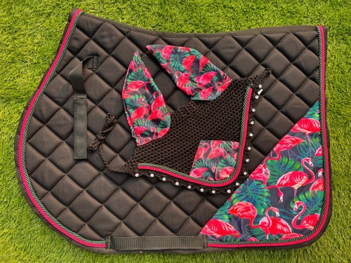Flamingo english saddle pad - english,