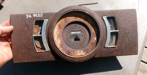 1936 oldsmobile dash - dash, gauge