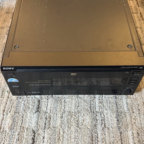 Sony dvp cx850d disc explorer - dvp-cx850d,