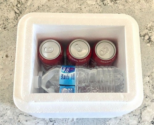 Styrofoam shipping cooler and - styrofoam,