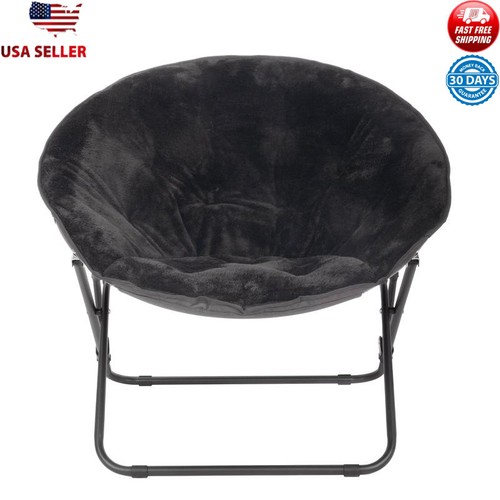 Foldable plush saucer - plush, chair