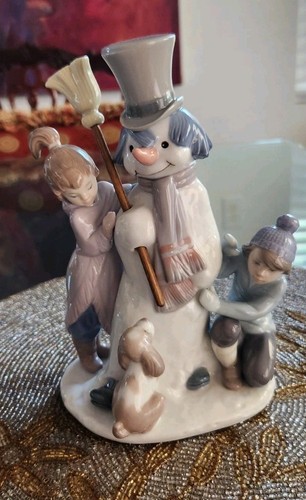 Lladro the snowman 5713 - "the, snowman"