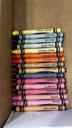 Vintage crayola crayons - vintage,