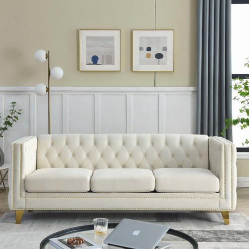 Seater chesterfield velvet - 3,
