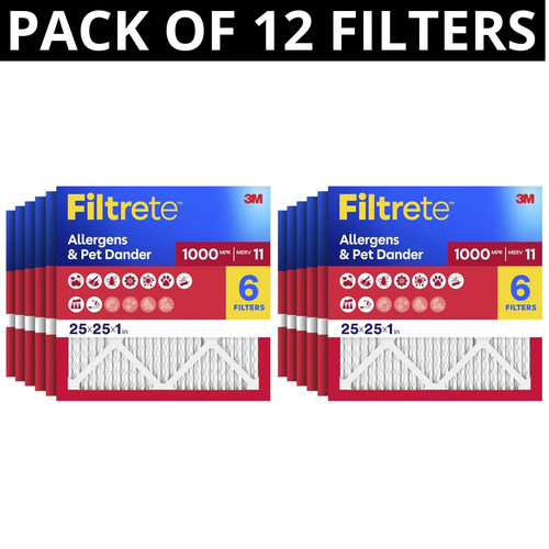 Filtrete 25x25x1 air filter - filtrete,