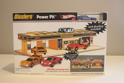 Hot wheels sizzlers power pit - hot,