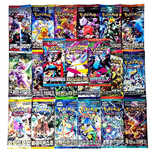110x pokemon booster - booster, pack