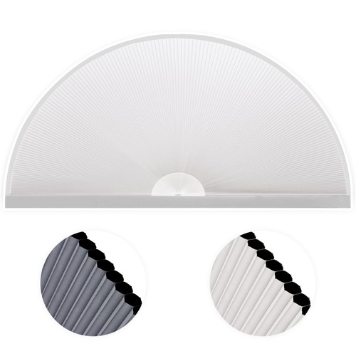 Drill arch window - no-drill, cellular