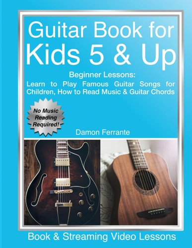 Guitar book for kids up - book, &