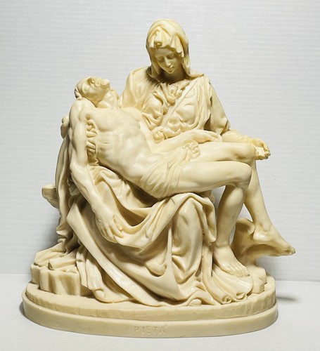 Vtg pieta sculpture - pieta,