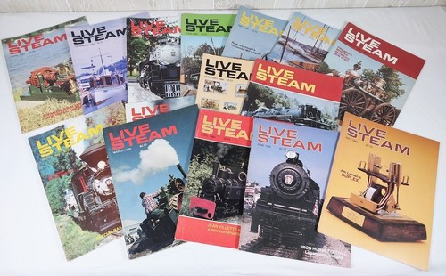 Live steam magazines piece - steam,