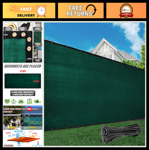 Green privacy fence - x,