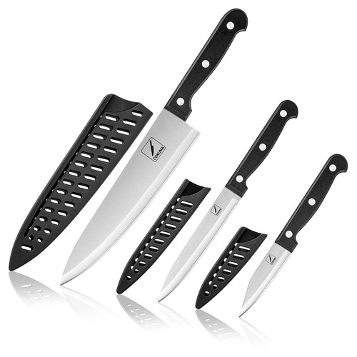 3pc kitchen knife set - kitchen, with