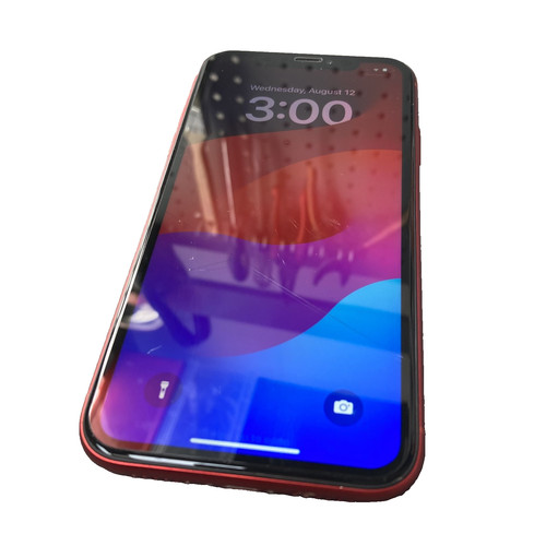 Apple iphone 64gb red - iphone, xr