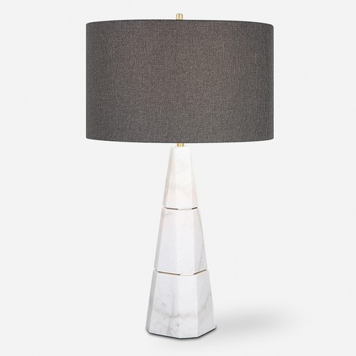 Luxe tapered white marble - luxe,