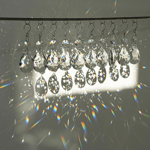 20pcs 3inch crystal - crystal, prisms