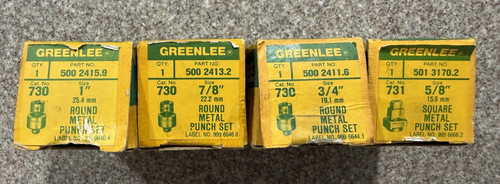 Greenlee 730 round - 5, metal