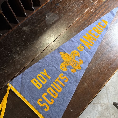 Vtg boy scouts america felt - vtg, of