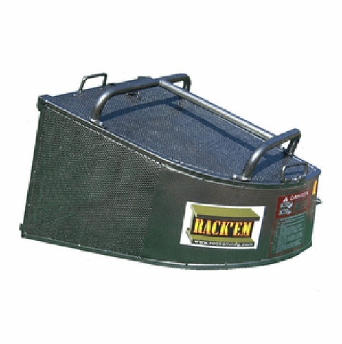 Steel grass catcher bagger - grass,