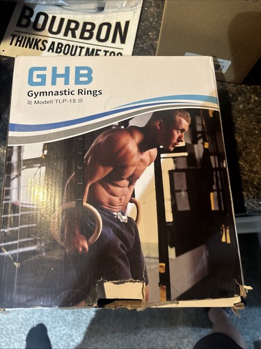 Ghb gymnastic rings set - ghb, birch