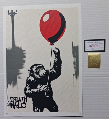 Death nyc 2024 original - 2024, banksy