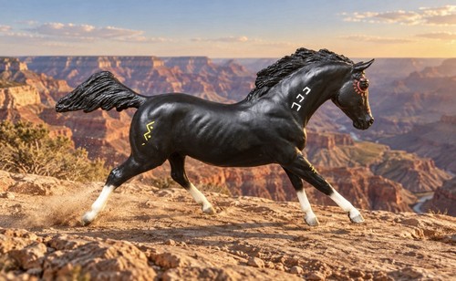 Vintage breyer horse - vintage, running