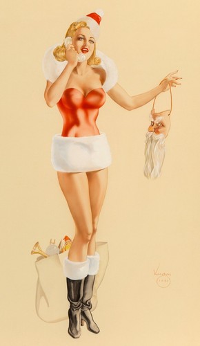 Santas helper alberto vargas - :,
