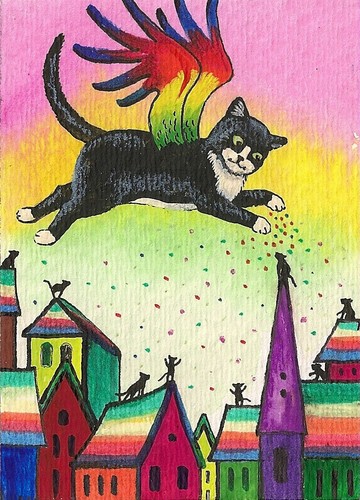 5x7 print painting ryta - 5x7,