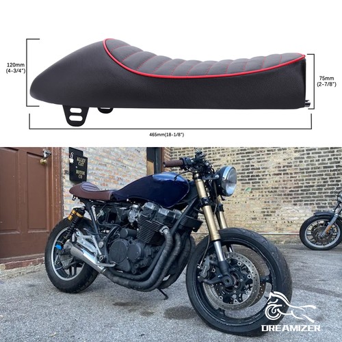 Motorcycle cafe racer seat - motorcycle,