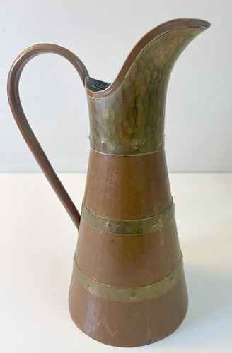 Antique copper pitcher - antique,