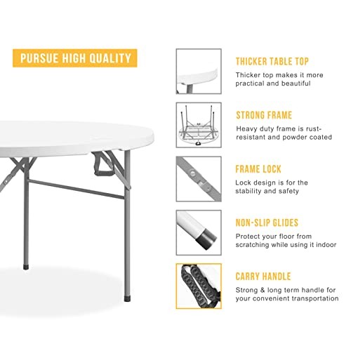 Byliable round folding table - byliable,