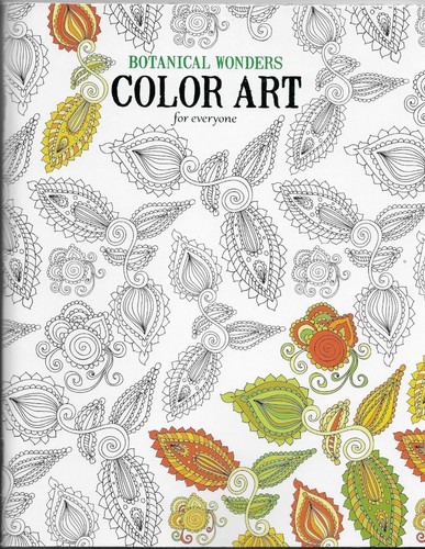 Botanical wonder color art - color,