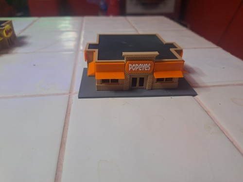 Scale popeyes building - scale,