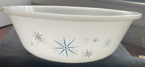 Vintage mcm glasbake white - mcm,