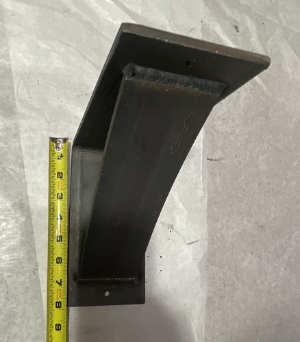 Metal mantel corbel 4 - 8"x8"metal, 4"