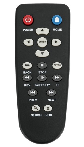 Replaced remote for - wd-rc, wd