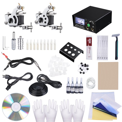 Complete tattoo kit machine - complete,